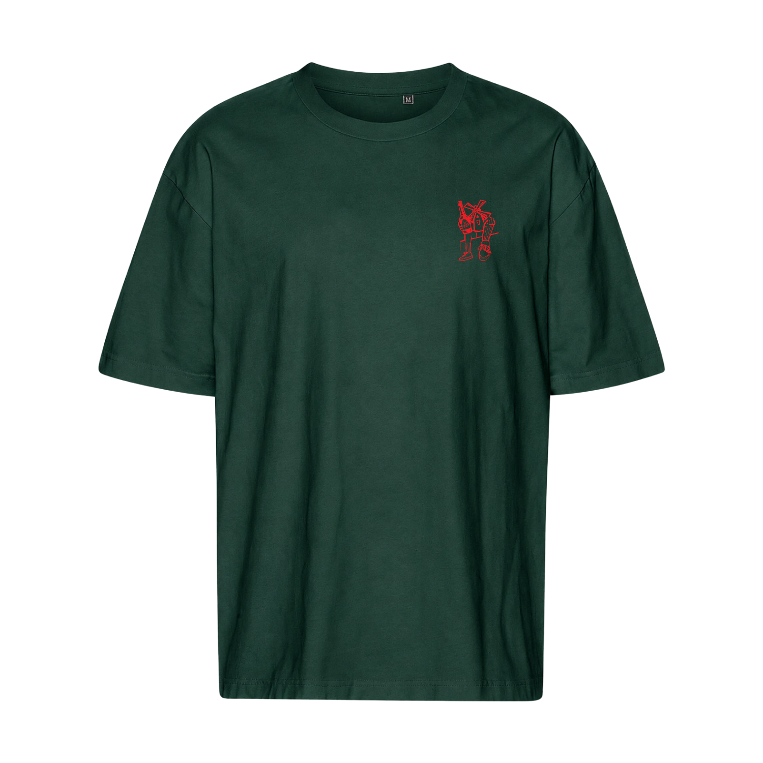Mühlen Kölsch Oversize T-Shirt grün