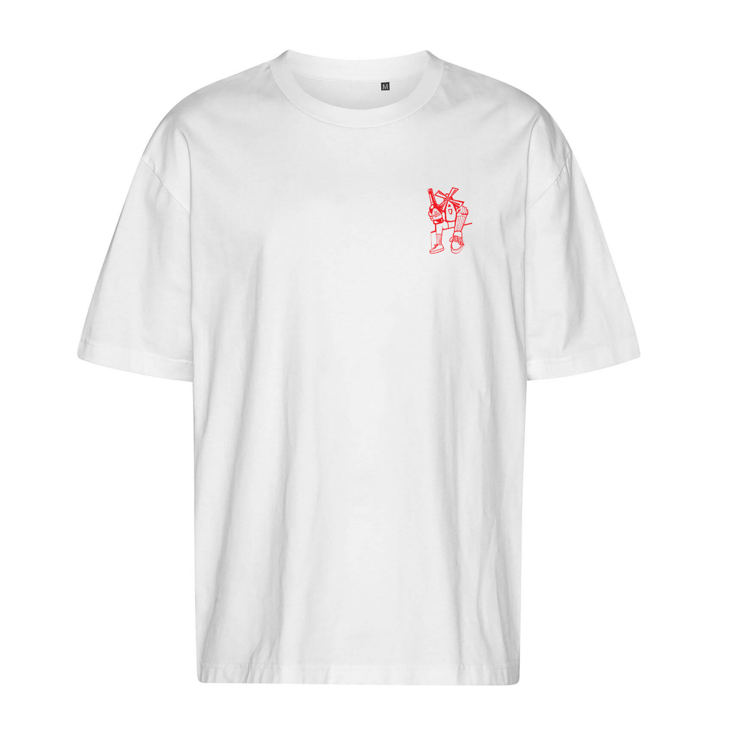 Mühlen Kölsch Oversize T-Shirt weiß