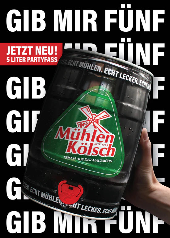 Mühlen Kölsch 5l  Partyfass